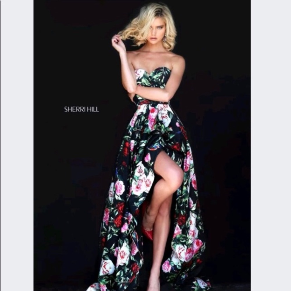Sherri Hill Hi Low Prom Dress